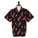 SATURDAYS NYC<br>ǡ˥塼衼ƥ<br>Canty Open Collar Bird Printed SS Shirt 05
